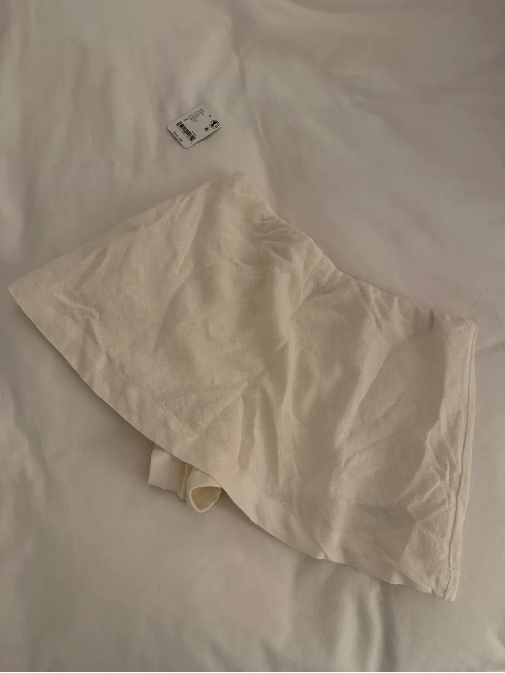 Free people white linen skort